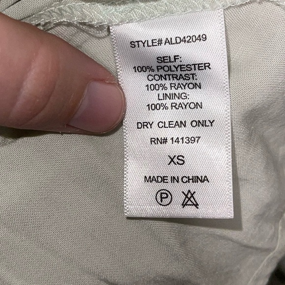 ASTR THE LABEL Revolve The Lace A Line Cocktail Midi Dress Mint Green XS - Picture 8 of 8